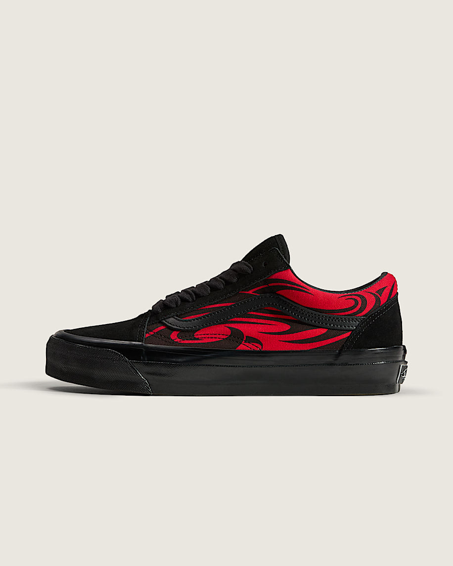 Premium Old Skool Checkerboard (Schwarz / Rot)