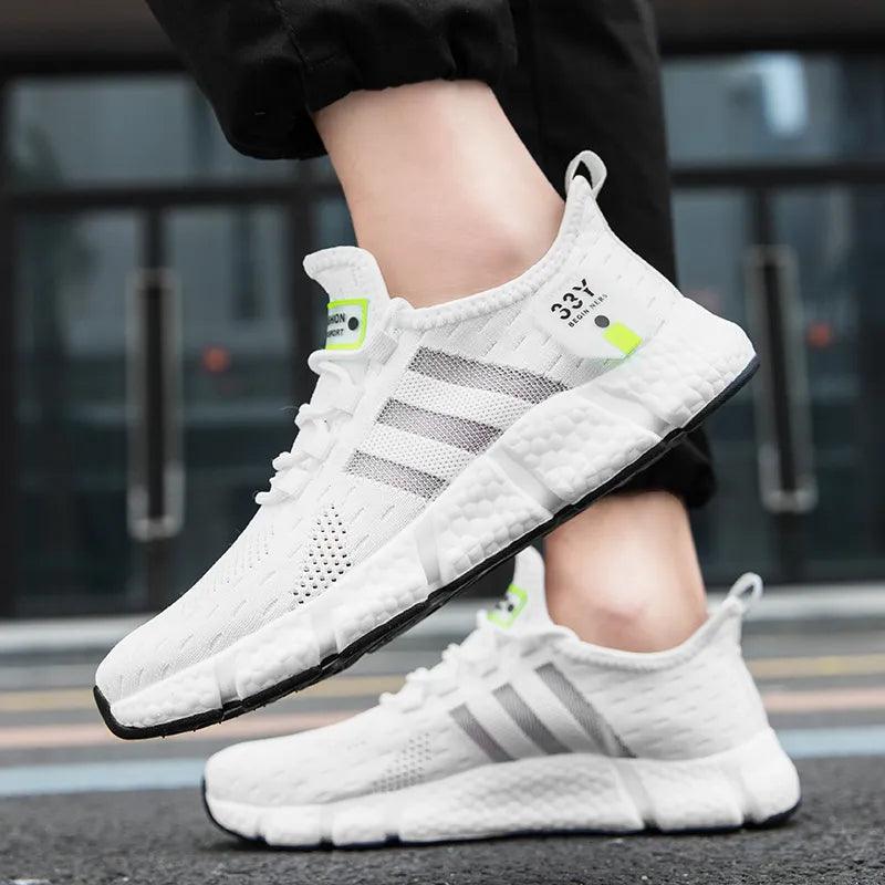 Ultraleichte und atmungsaktive Laufschuhe aus Stoff – Modell 33Y