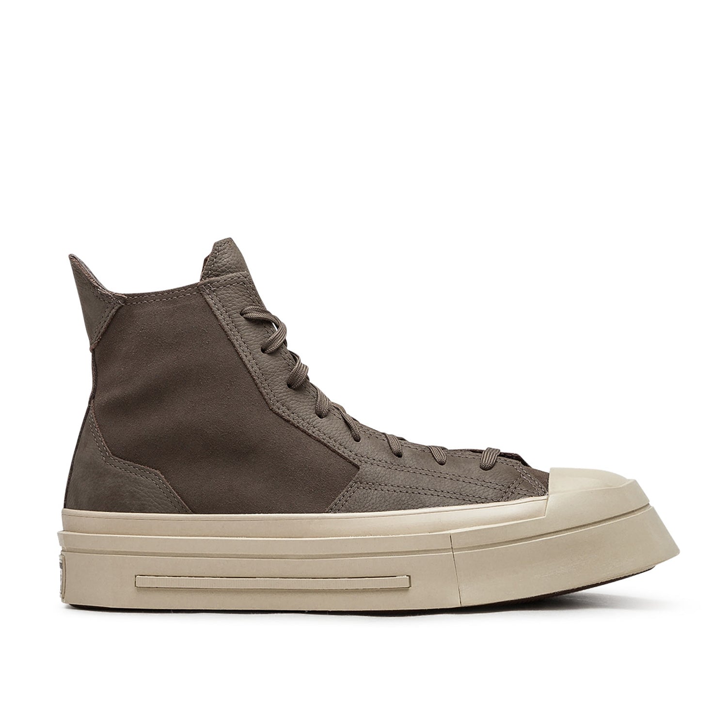 De Luxe Coffee Break Sneakers mit Karomuster (Braun / Beige)