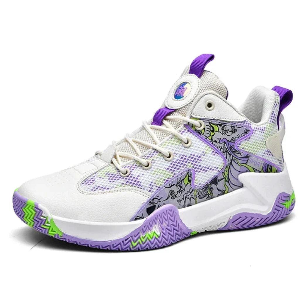 Ästhetische Graphit 3.0 Basketballschuhe | Atmungsaktiv und rutschfest