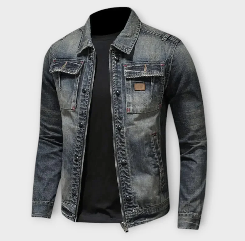 Retro-Jacke im Vintage-Stil