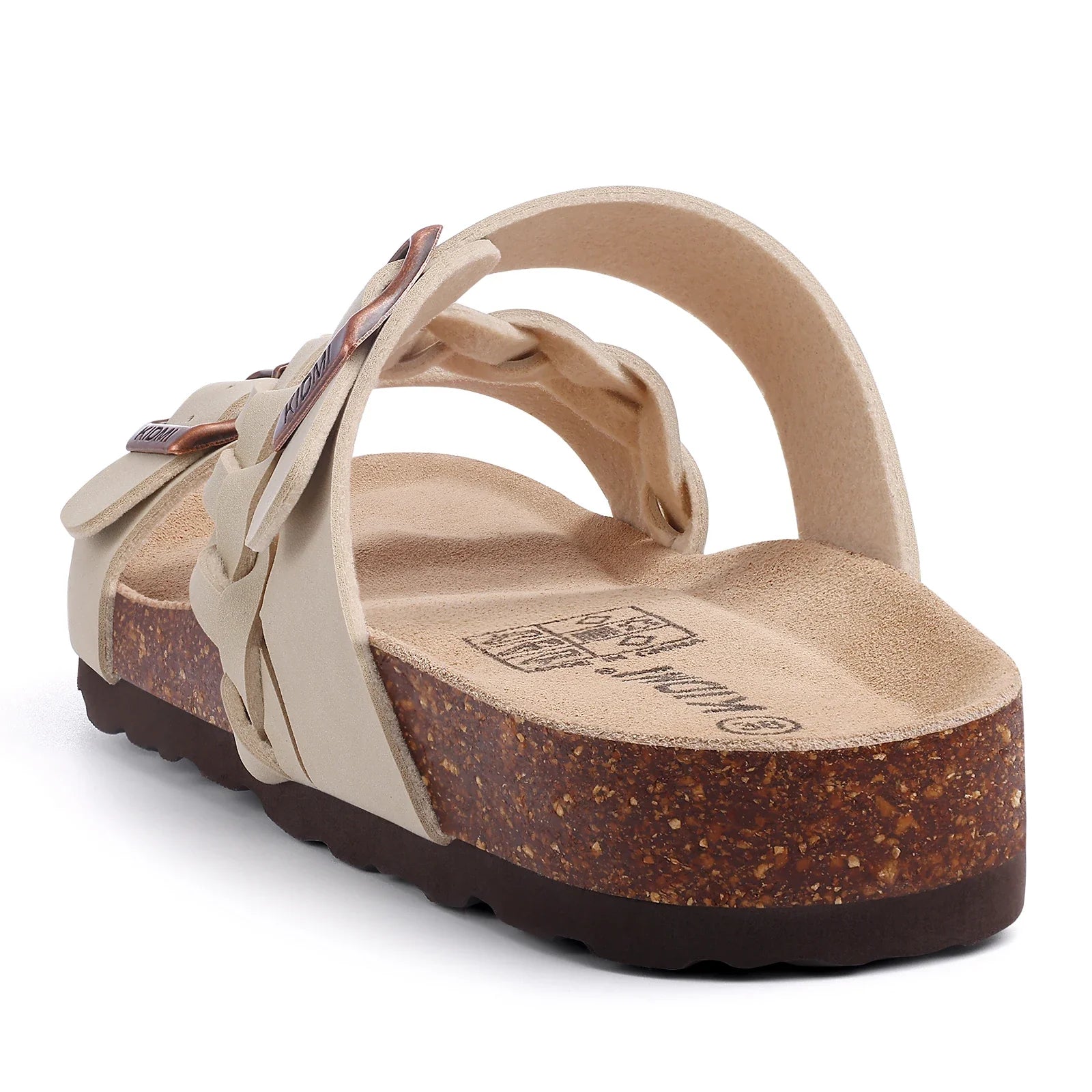 Arden Geflochtene Kork-Komfortsandalen