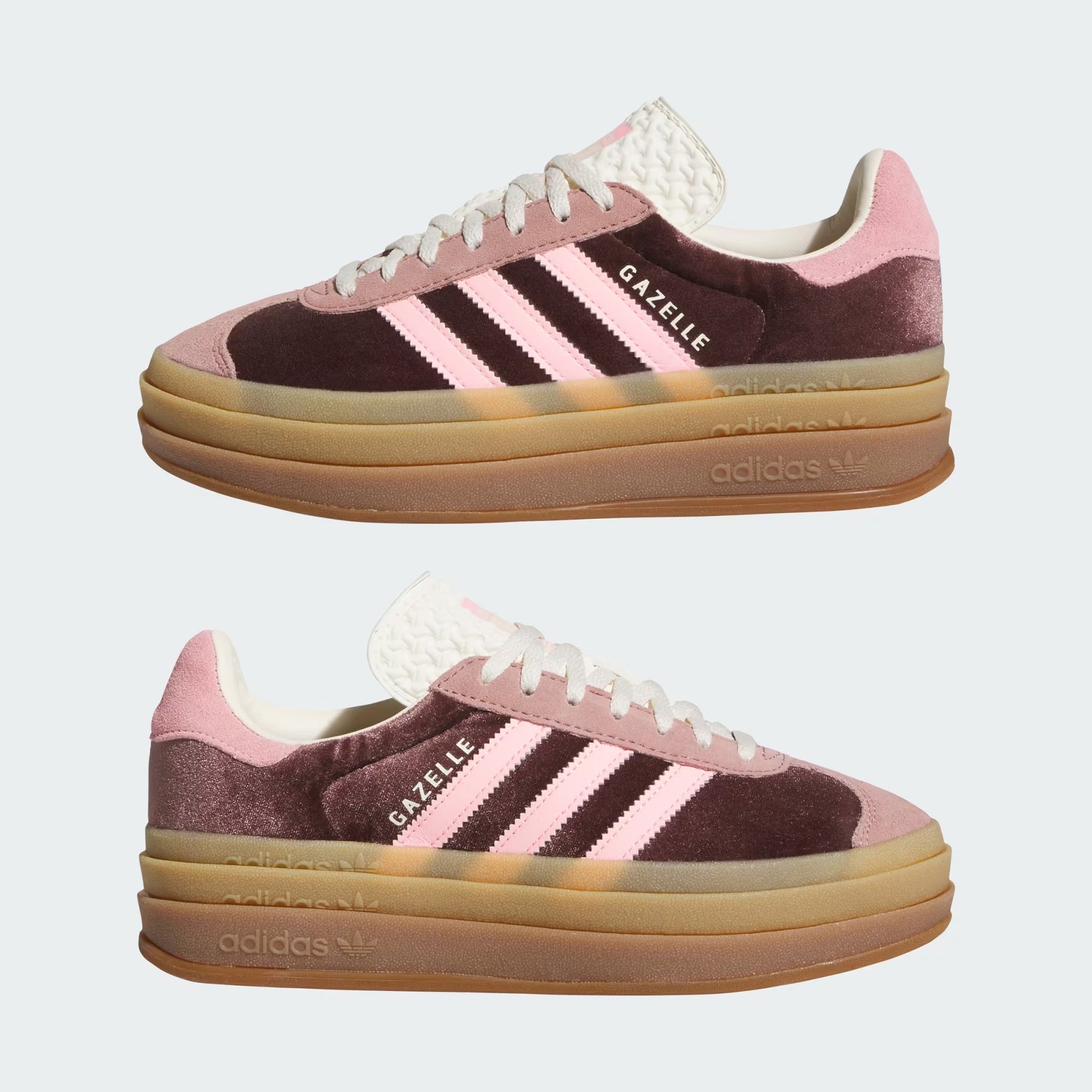 Gazelle Bold W (Shadow Brown / Warm Clay / Glow Pink)