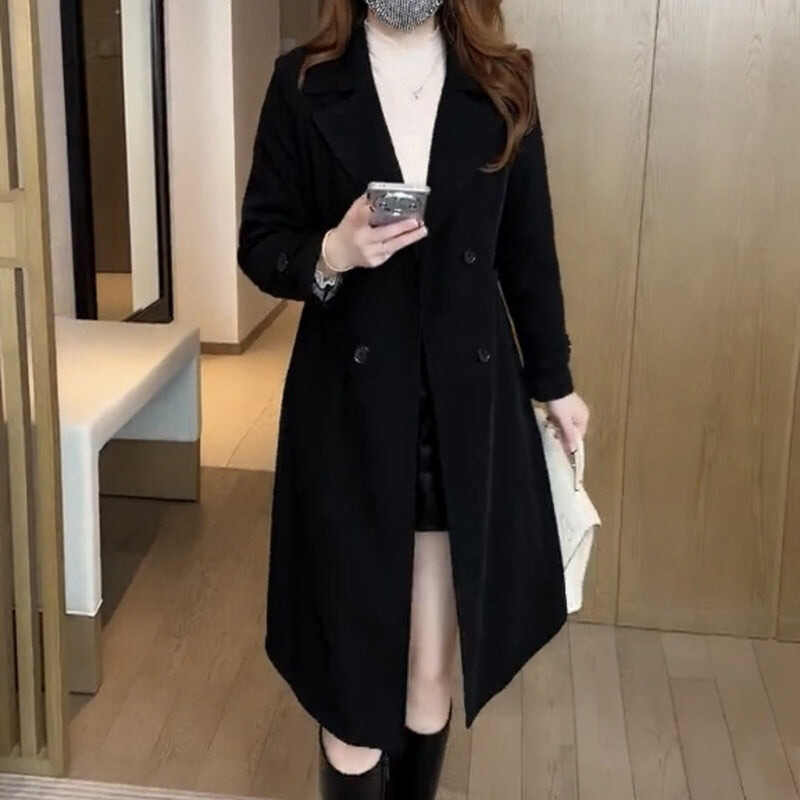 Eleganter Luxuriöser Trenchcoat