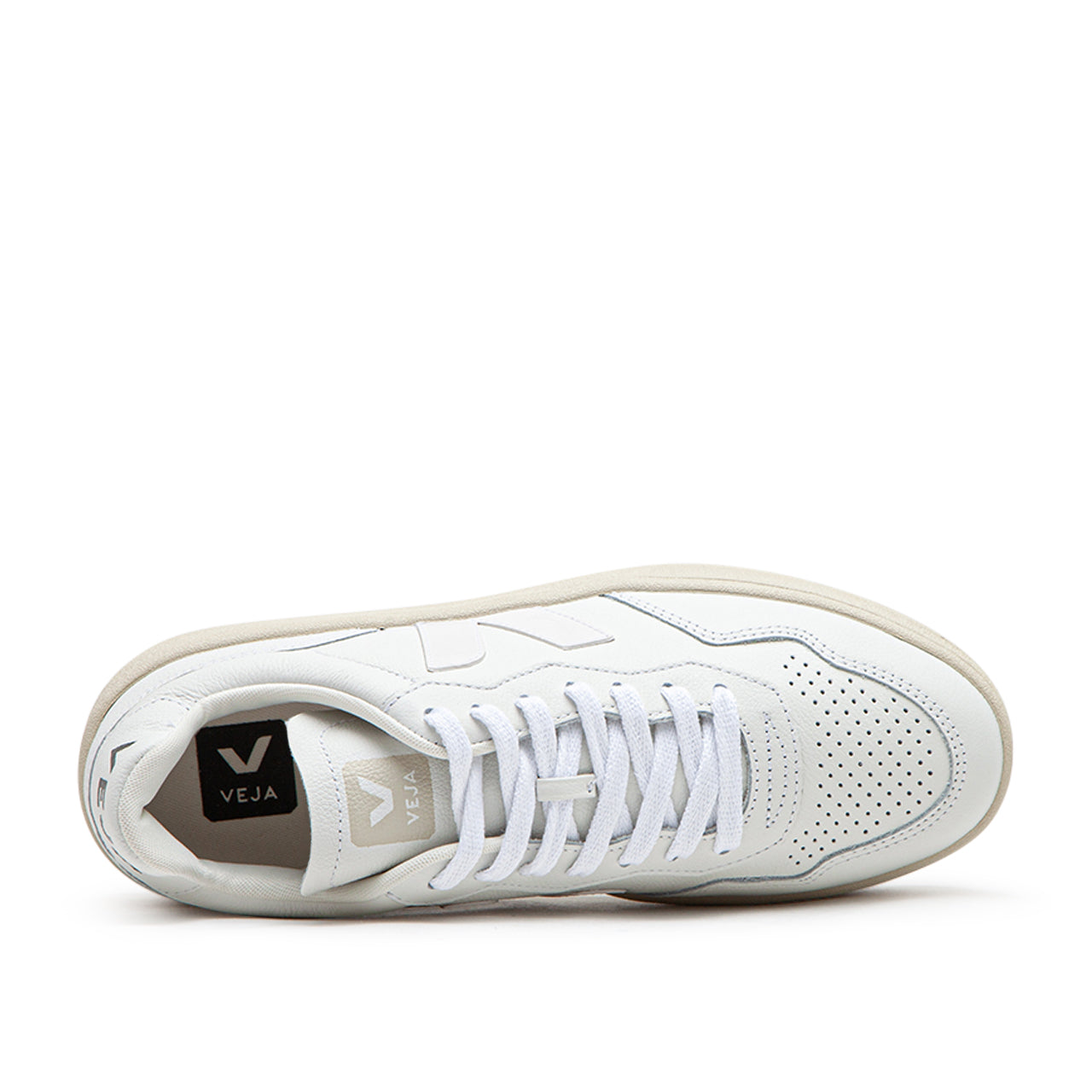 Sneakers V-90 aus Leder für Damen (Weiß)