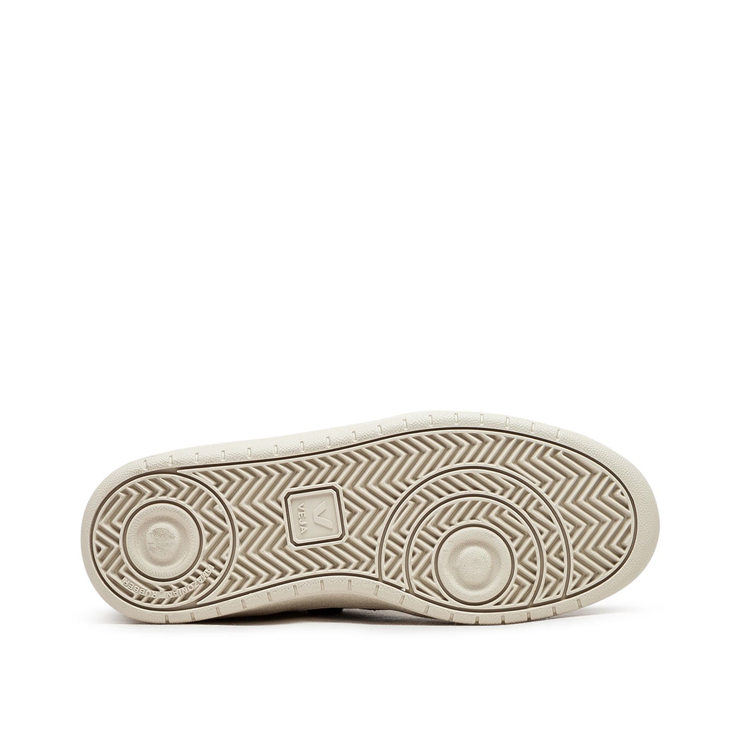 Damen V-90 O.T. Leder-Sneaker (Weiß / Blau / Beige)