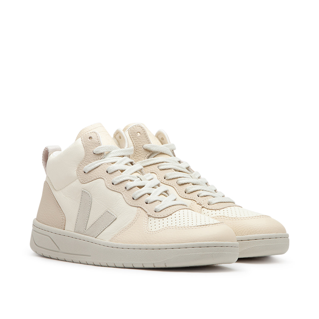 V-15 Chromefree Ledersneaker (Beige)