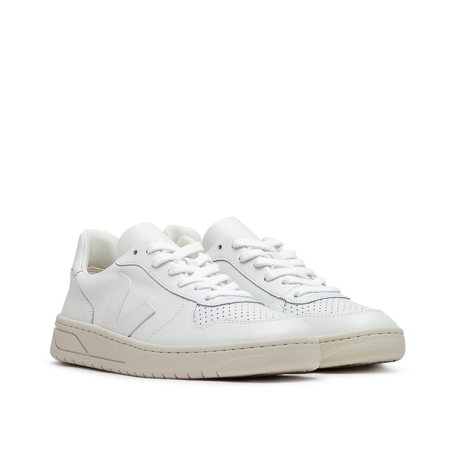 Damen V-10 Alveomesh Sneakers (Weiß / Grau)