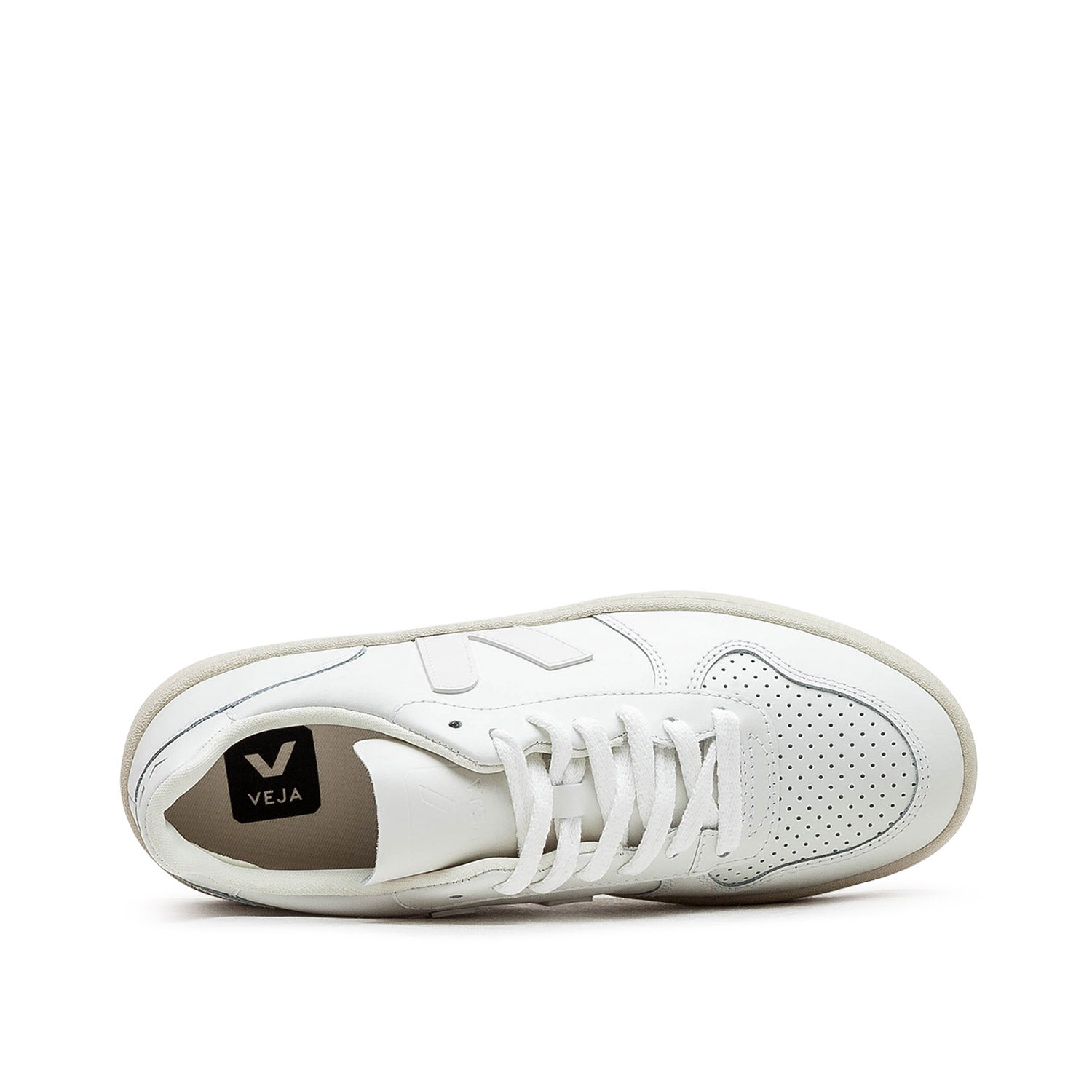 V-10 Sneakers aus Leder für Damen (Weiß)