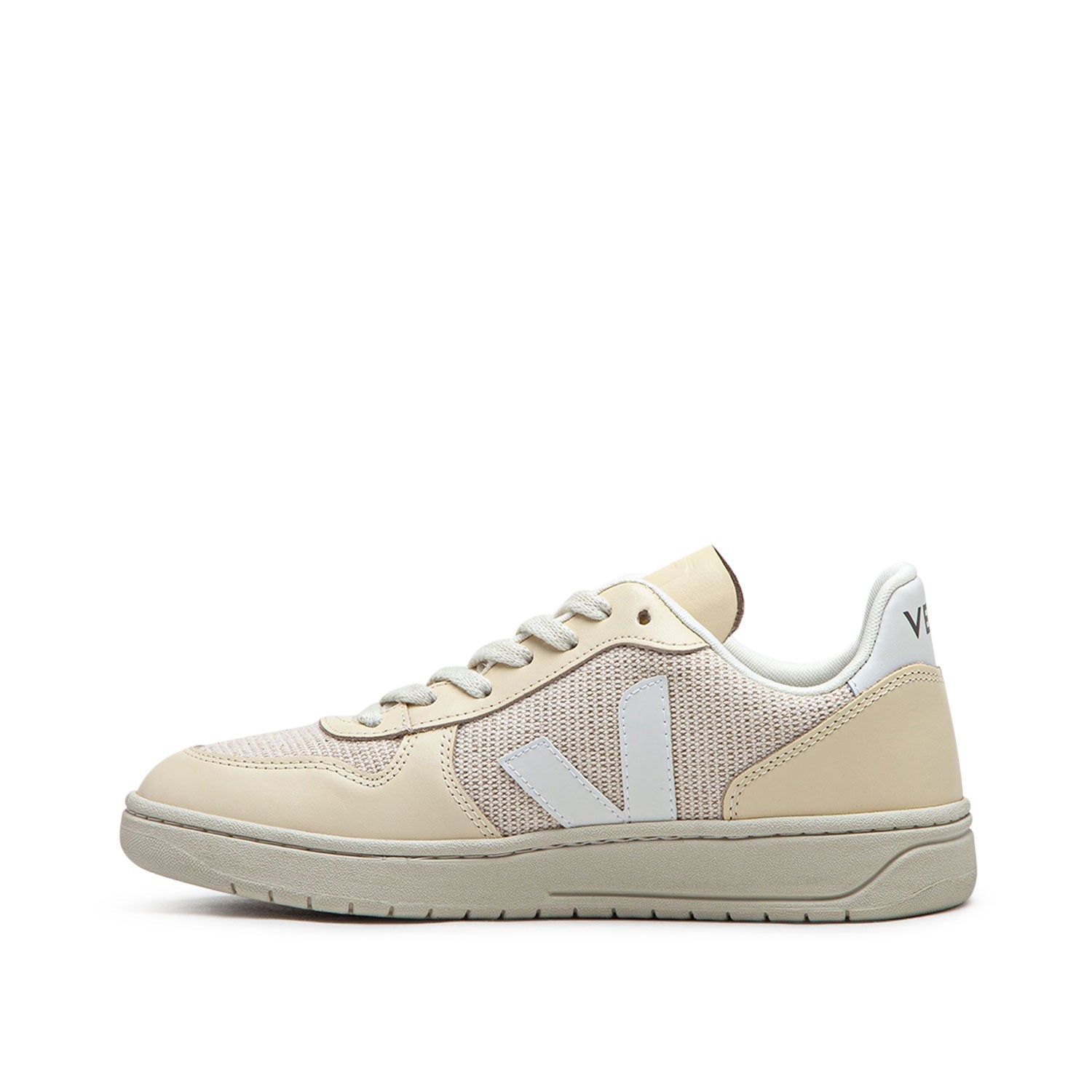 Damen V-10 Sneakers (Creme / Weiß)