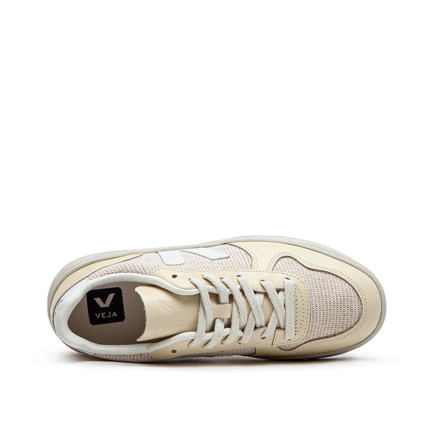 Damen V-10 Sneakers (Creme / Weiß)