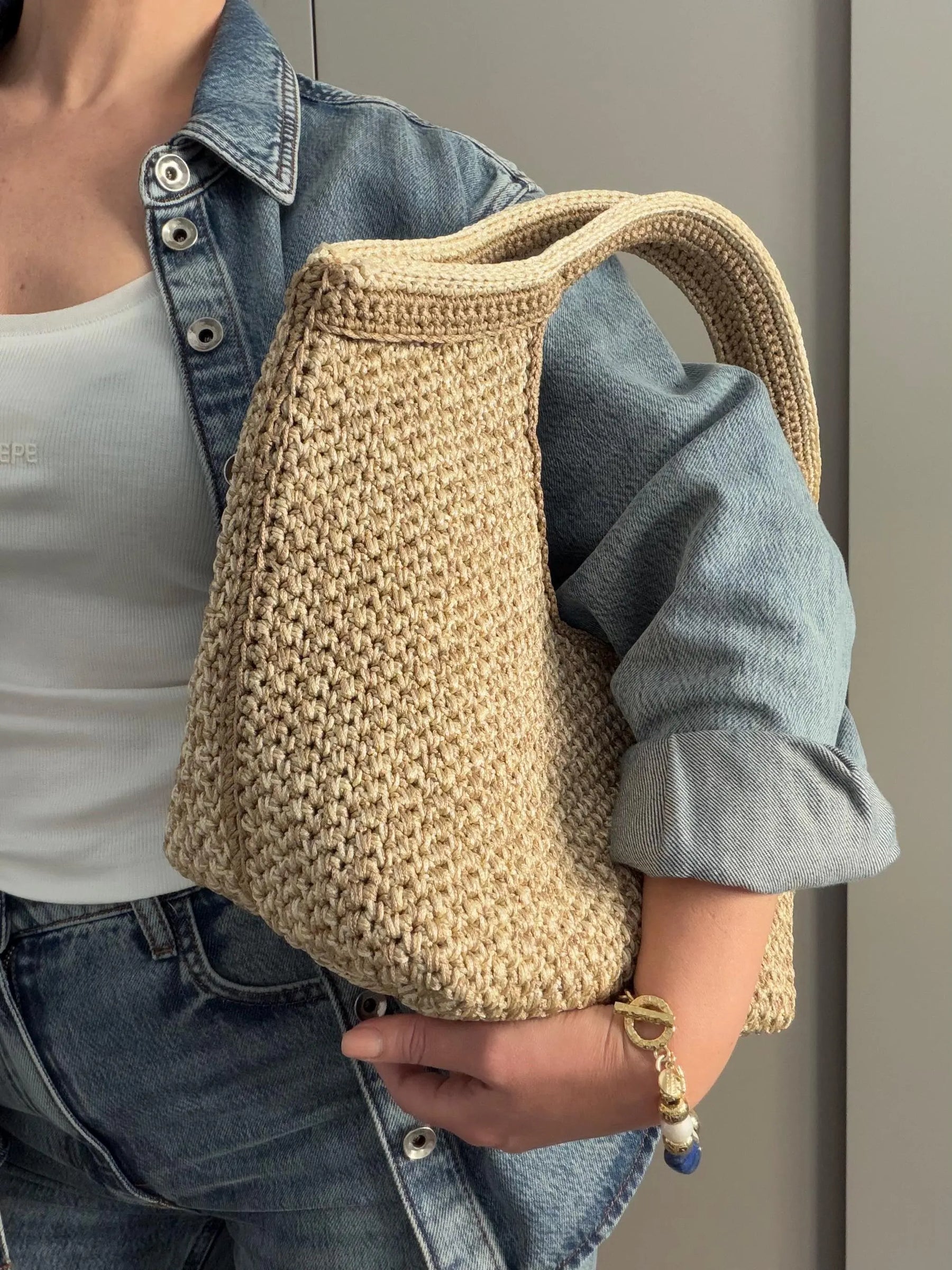 Crochet Bag Pattern With Video Tutorial