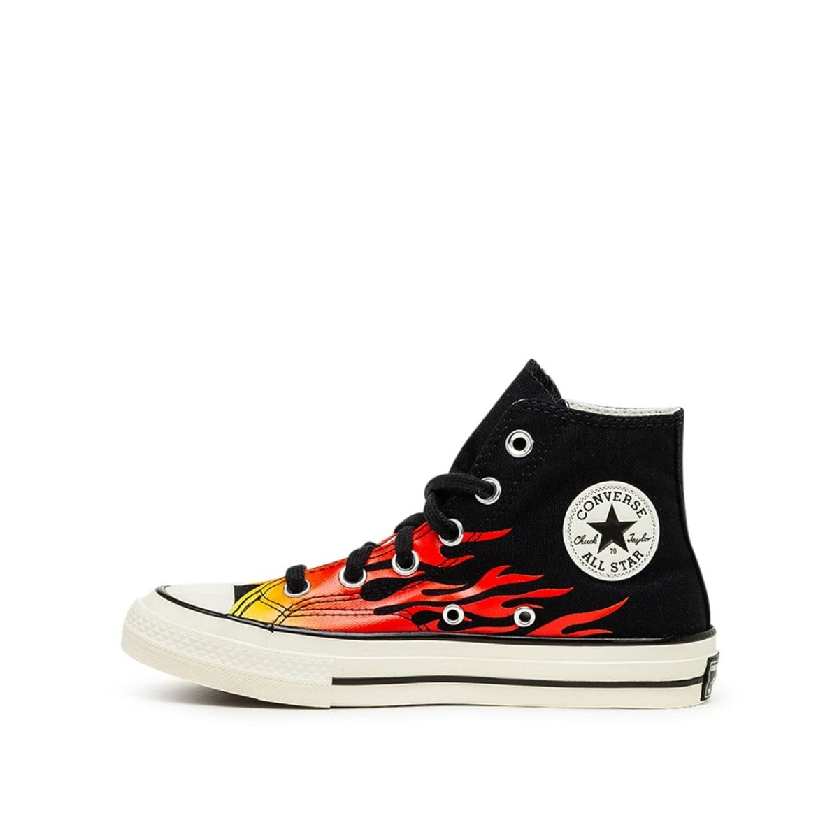 Hohe Kinder-Sneaker (Schwarz)