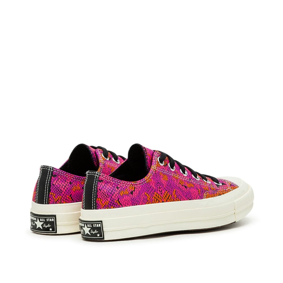 Low Top Sneakers 'Digital Daze' (Pink / Orange / White)