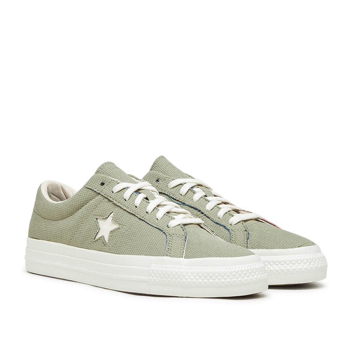 Sneaker mit dreiteiligem Design (Grün)