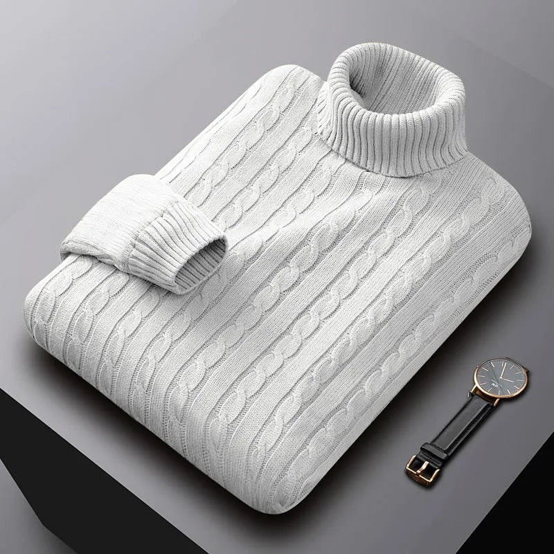 Luxuriöser Herrenpullover