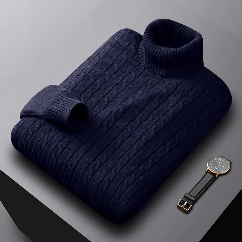 Luxuriöser Herrenpullover