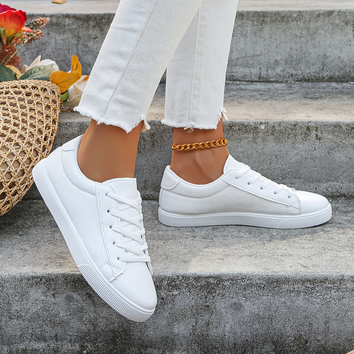 Minimalistische Court Classic Sneaker