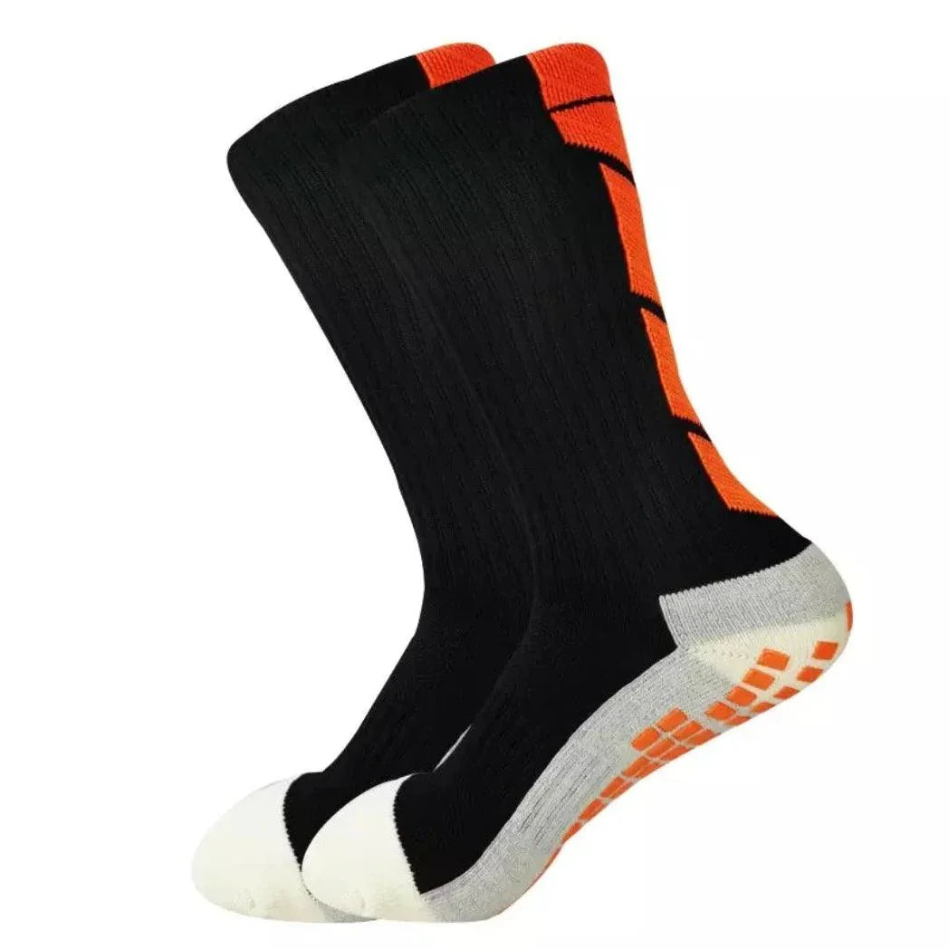 3 Paar professionelle Anti-Rutsch Sportsocken, Mid-Cut