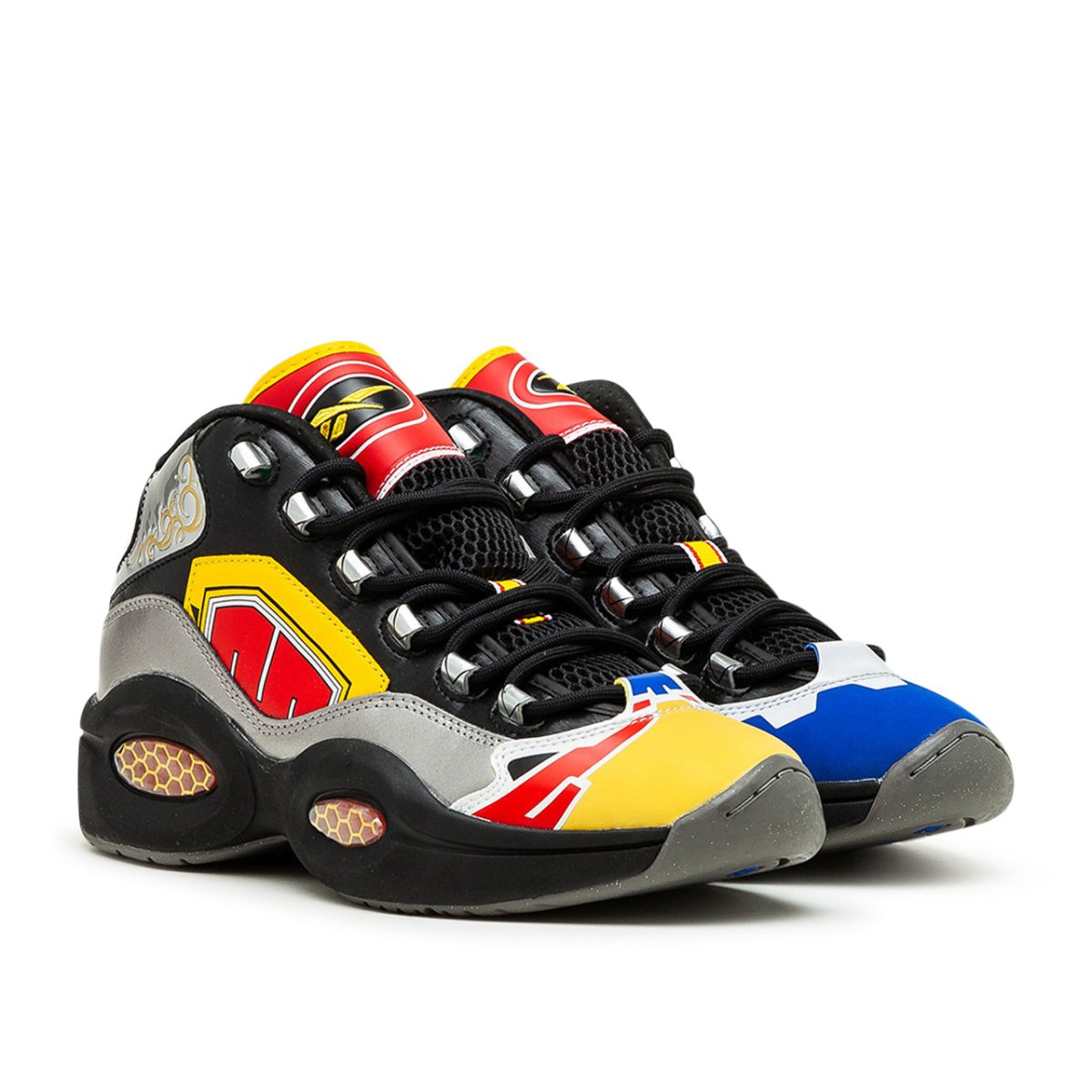 Collaboration Question Mid Sneakers (Schwarz / Multi)
