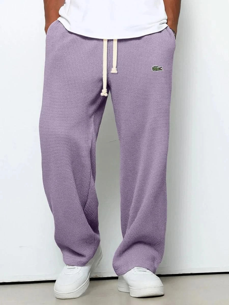 LC™ Herren Waffelstrick Loungewear Hose