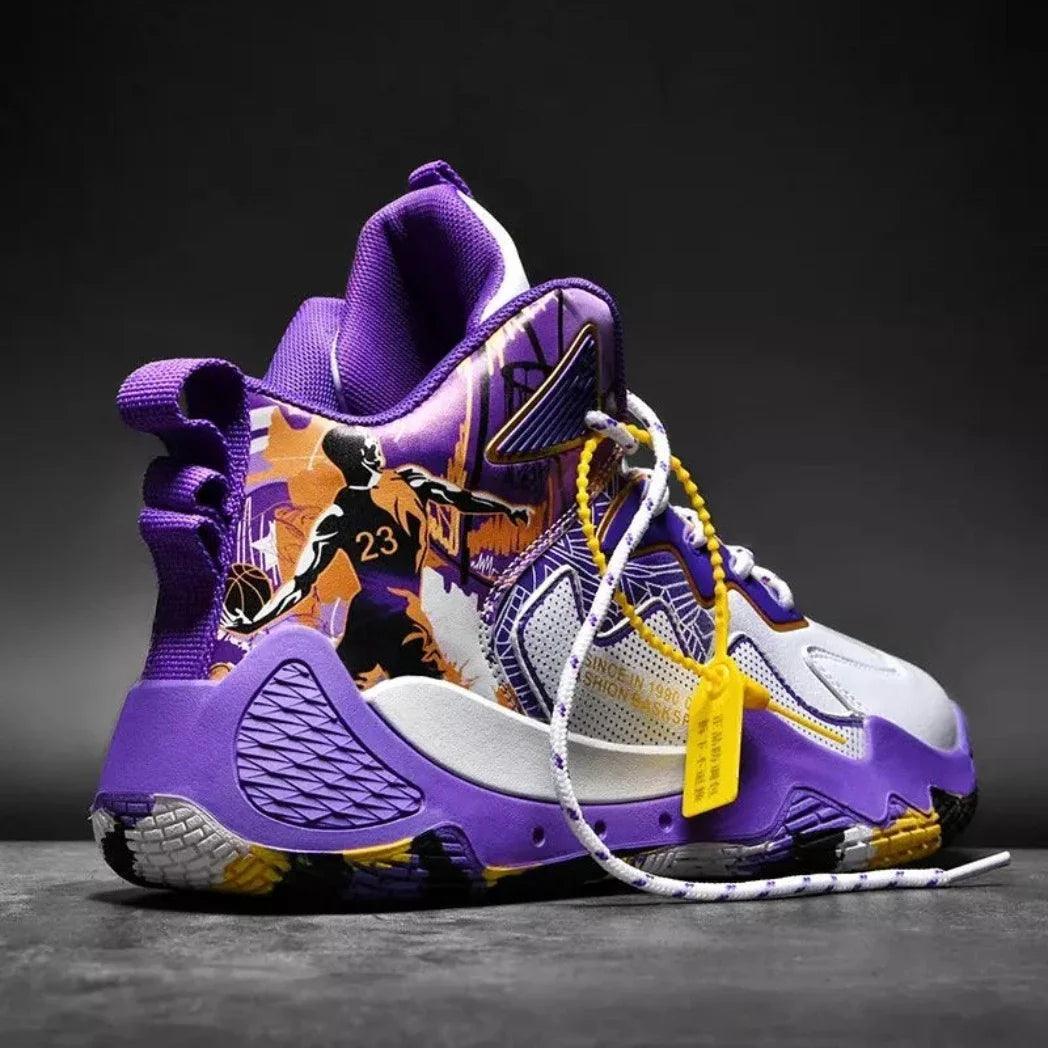 Hohe Basketball-Sneaker | Premium Mode