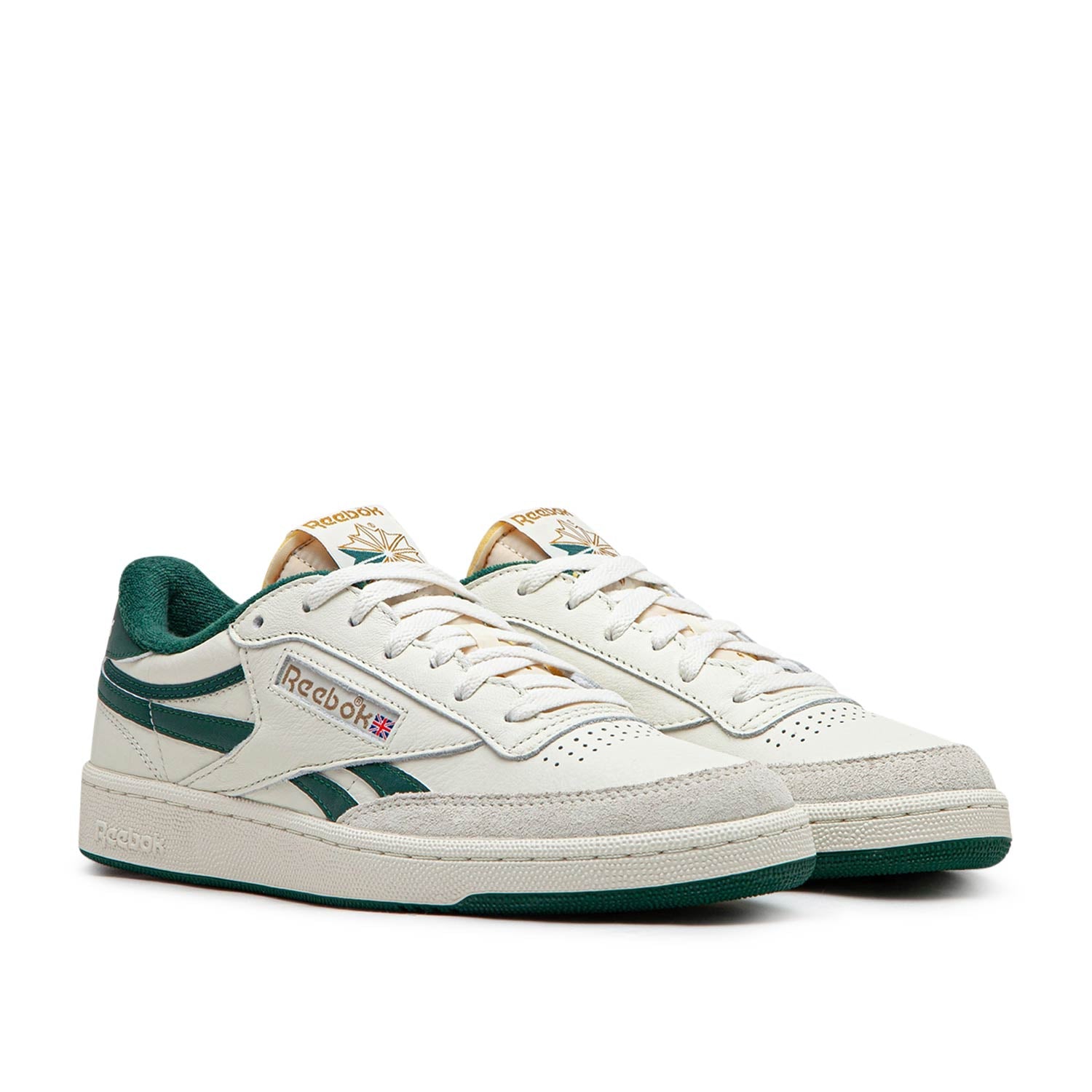 Vintage Club C Revenge Sneaker (Beige / Dunkelgrün)