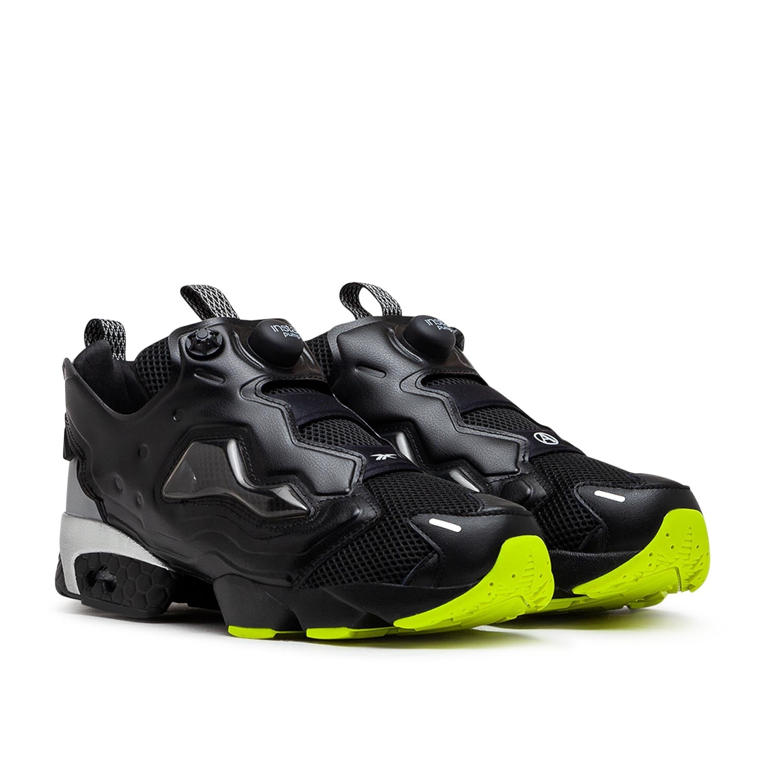 Kollaboration Instapump Fury 94 (Schwarz / Silber)