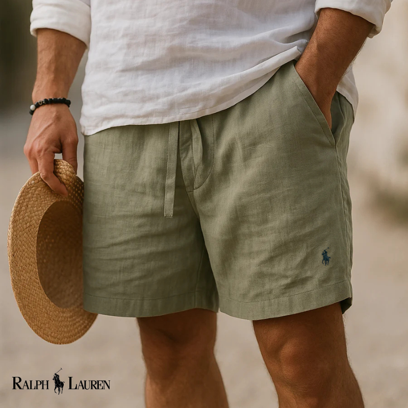 RL™ | Klassische Leinen-Capri-Shorts