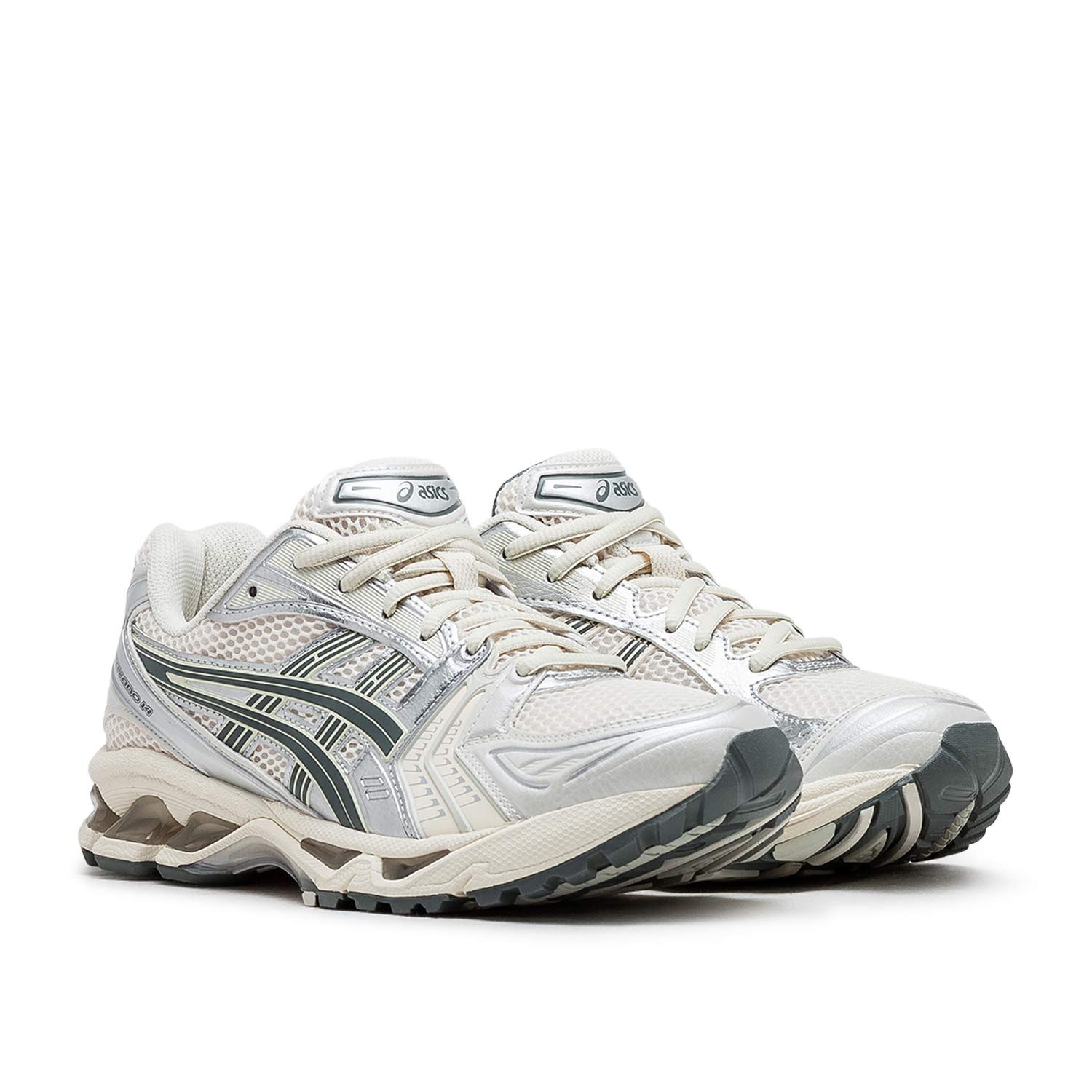 Gel Kayano 14 Sneakers (Beige / Silber)