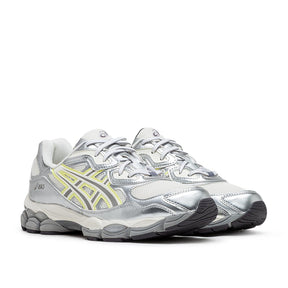 Damen Gel-NYC Sneakers (Silber / Neongrün)