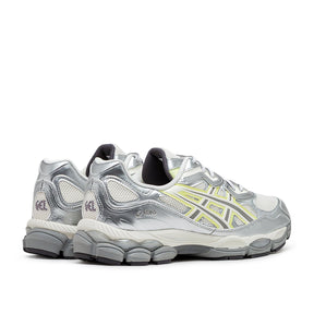 Damen Gel-NYC Sneakers (Silber / Neongrün)