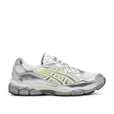 Damen Gel-NYC Sneakers (Silber / Neongrün)