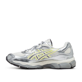 Damen Gel-NYC Sneakers (Silber / Neongrün)