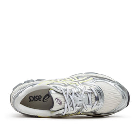 Damen Gel-NYC Sneakers (Silber / Neongrün)