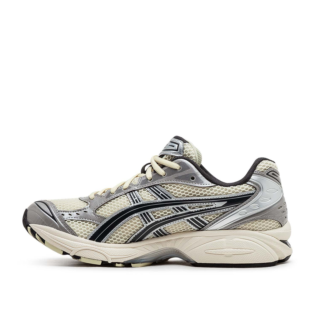 Gel Kayano 14 Laufschuhe (Silber / Beige / Schwarz)