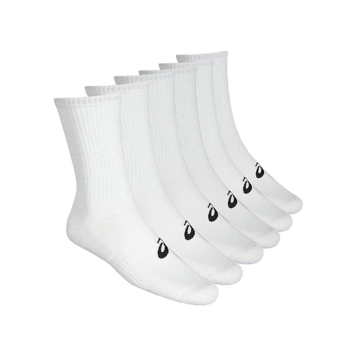 Sportstyle 6er-Pack Crew Socken (Weiß)