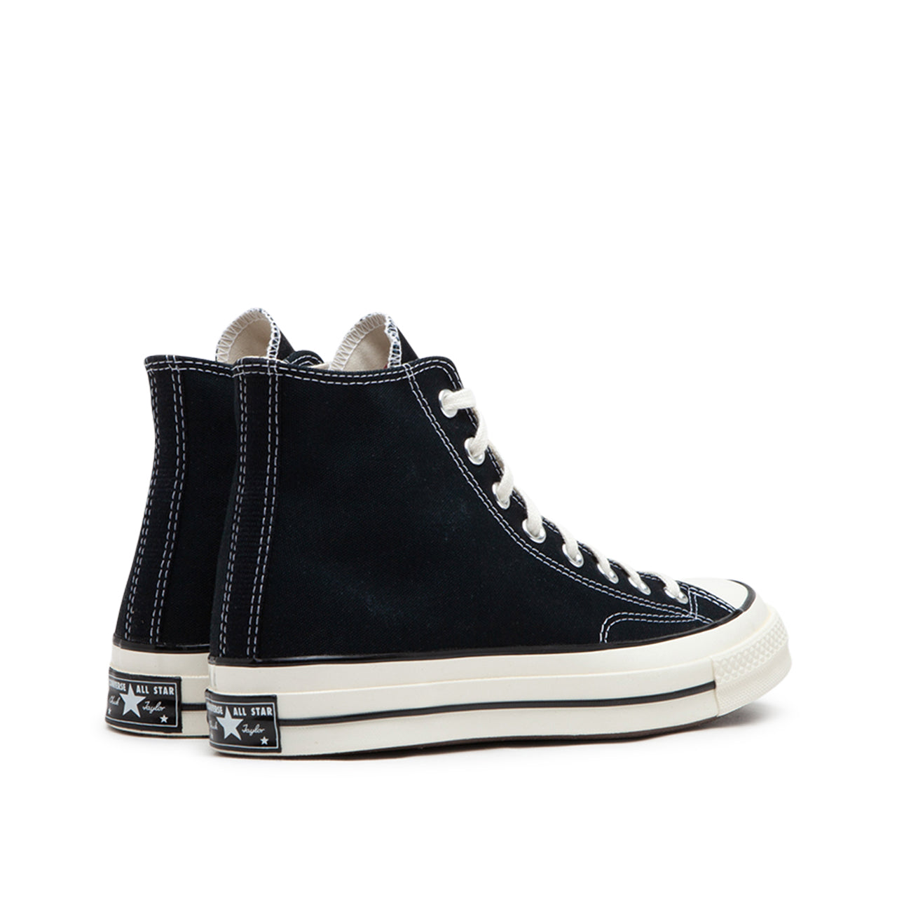 Klassische High-Top-Sneakers (Schwarz)