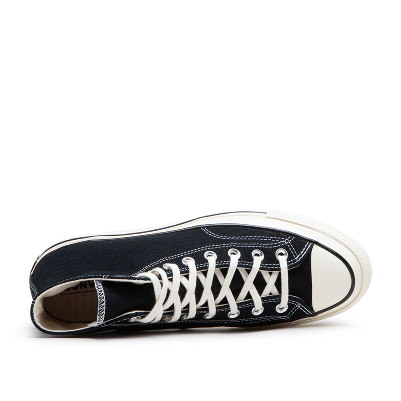 Klassische High-Top-Sneakers (Schwarz)