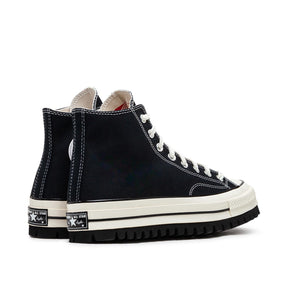 Klassische hohe Trekking-Sneaker (Schwarz)