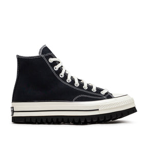 Klassische hohe Trekking-Sneaker (Schwarz)