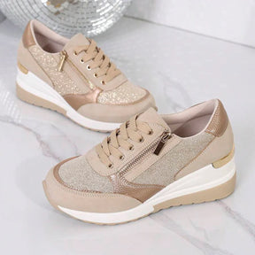 Aurelle Zip Sneakers