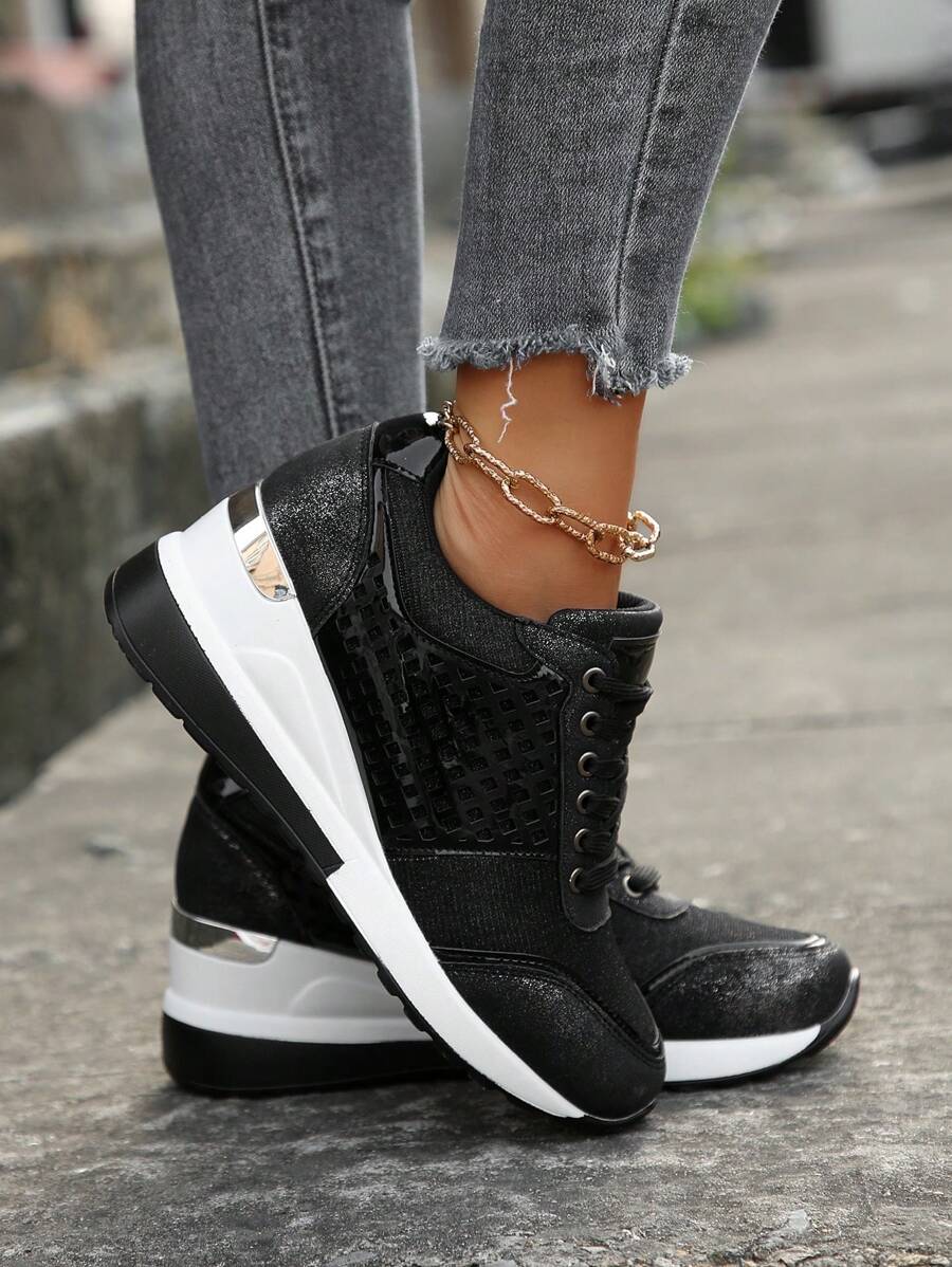 Aurelle Zip Sneakers