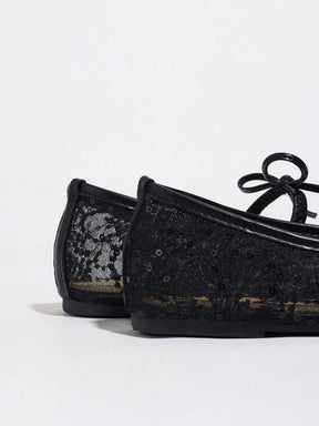 Elowen Lace Mary Jane Ballerinas