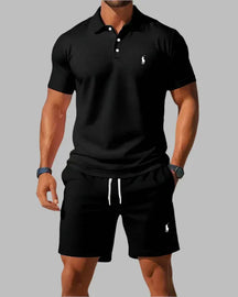 RL™ Herren-Poloshirt und Shorts Trainingsanzug