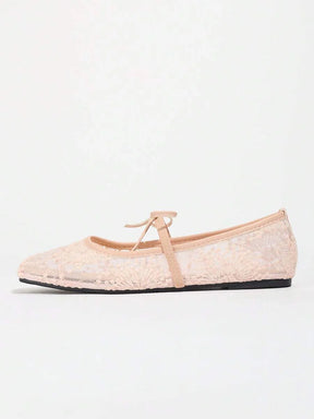 Elowen Lace Mary Jane Ballerinas