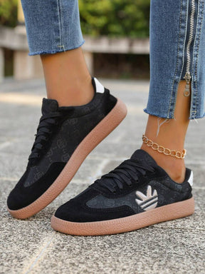 Mercer Court Black Gum Sneakers