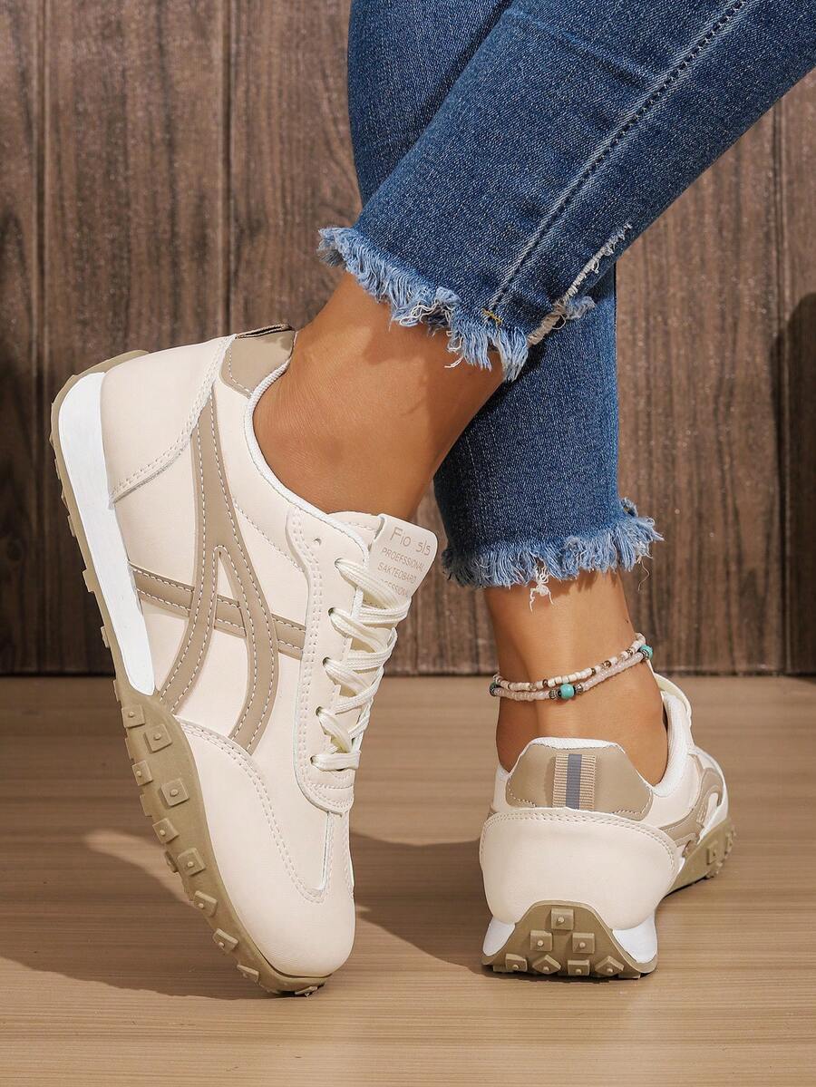 Riverton Court Retro-Streifen Gummi-Sneaker