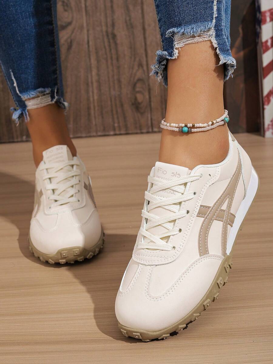 Riverton Court Retro-Streifen Gummi-Sneaker