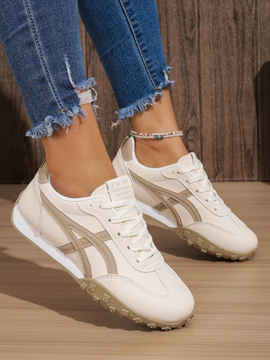 Riverton Court Retro-Streifen Gummi-Sneaker